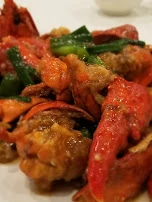 Lobster with Green Onions and Ginger