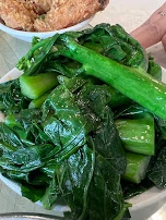Steamed Chinese Broccoil